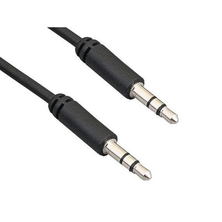 SANOXY 25ft 3.5mm Stereo Male to Male Audio Cable Slim Type SNX-CBL-SR106-1125